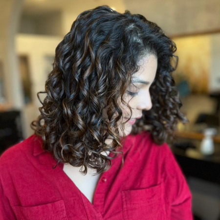 Wavy / Curly Hair Cuts & Color