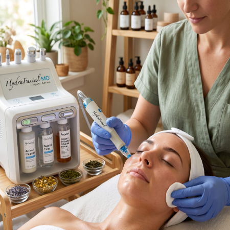 HydraFacial Infused with Organic Ingredients